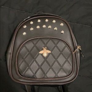 Small Leather Backpack